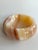 Mid-Century Modern Mid Century Marble Onyx Ashtray Catchall Dish in Neutral Coastal Sand Color For Sale - Image 3 of 11