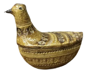 Vintage Aldo Londi Raymor Bitossi Ceramic Lidded Bird Box