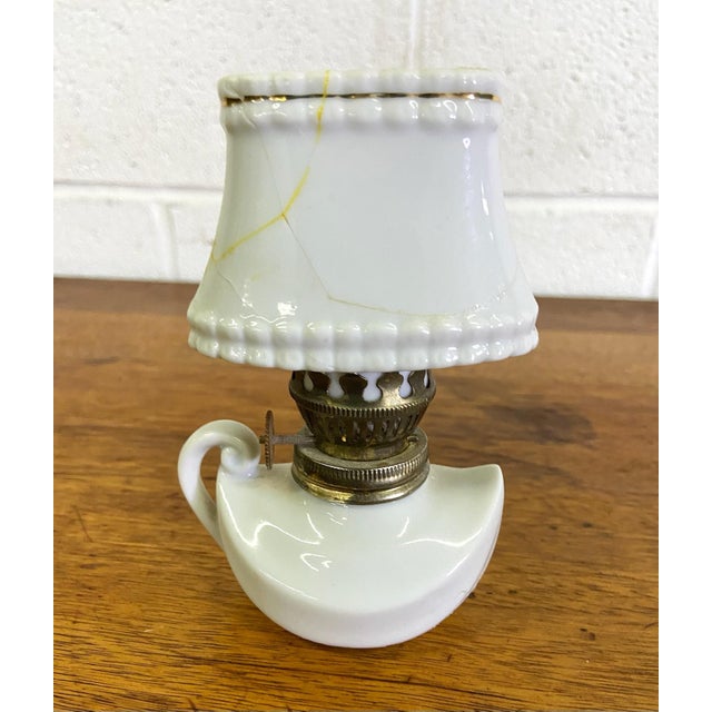 Vintage Miniature Japanese Oil Lamp Chairish