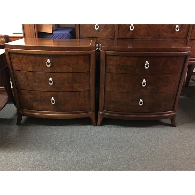 Thomasville Bogart Collection Nightstands A Pair Chairish