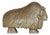 Scandinavian Artist, Large Yak Sculpture, 1950, Ceramic For Sale