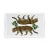 Leopard Seeing Double White Acrylic Rectangle Decorative Tray, Medium For Sale - Image 9 of 9