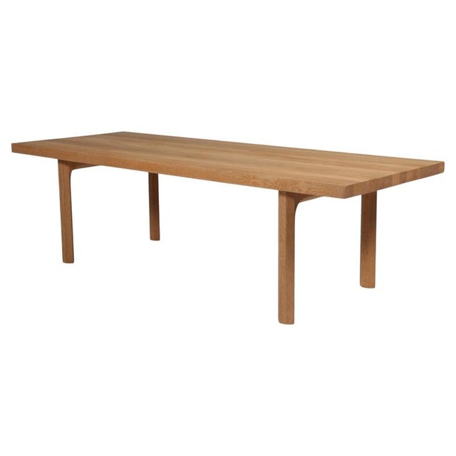 Wood Coffee Table in Oak by Illum Wikkelsø, 1960s For Sale - Image 7 of 7