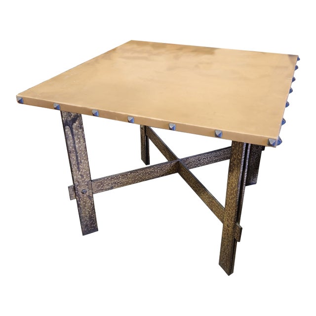 Antique Square Coffee Table For Sale