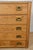 Wood Vintage Campaign Pine Chest of Drawers, 1960 For Sale - Image 7 of 18