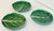 Mid 20th Century Vintage Bordallo Pinheiro Style Cabbage Leaf Plates, Set of 3 For Sale - Image 5 of 6
