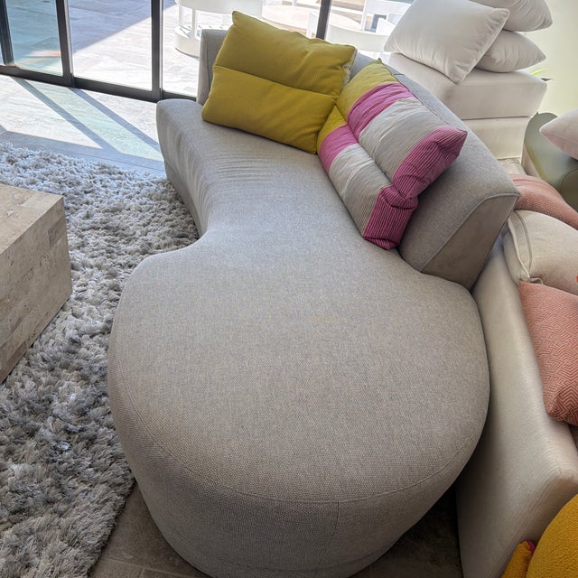 Contemporary Beautiful Custom Sofa (Matching Ottoman Available Separately) For Sale - Image 3 of 6