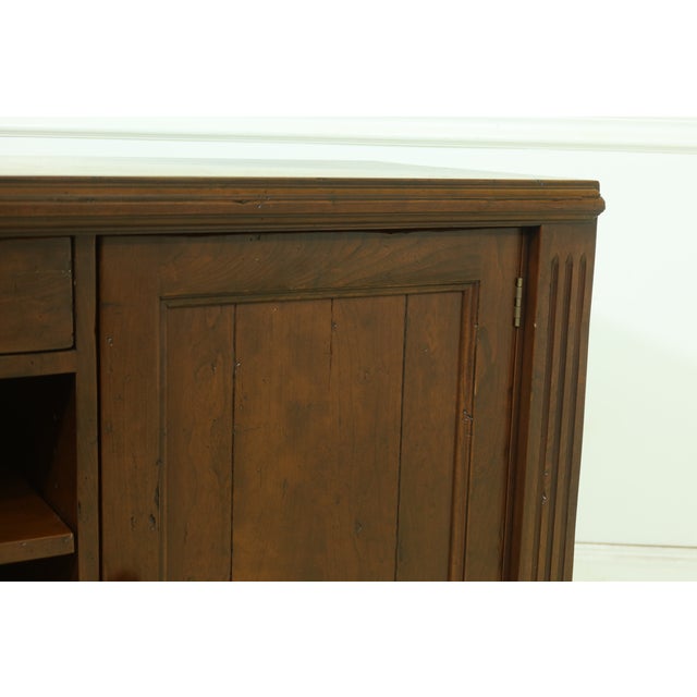 Stickley Distressed Cherry Credenza Under Tv Chairish