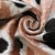 Taupe Taupe Polka Dot Silk Velvet Lumbar Pillow 16x24 | Handmade Designer Accent Pillow For Sale - Image 8 of 8