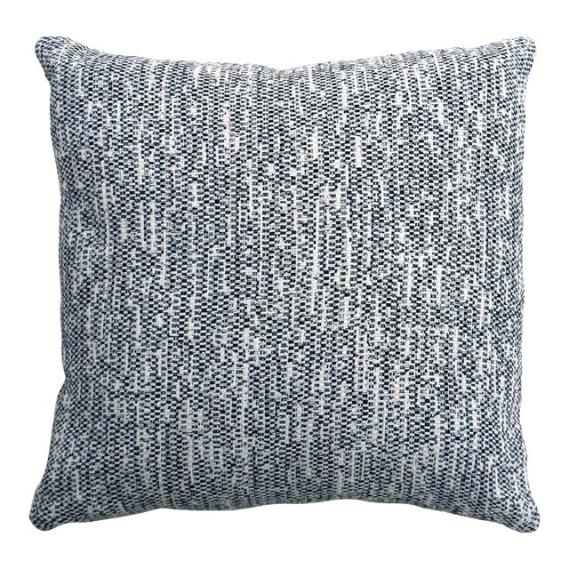 Zenith Indigo Outdoor Pillow For Sale