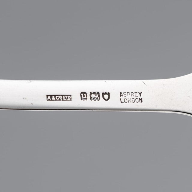 Antique English Silver Regimental Letter Opener from Asprey, 1915 For Sale - Image 9 of 10