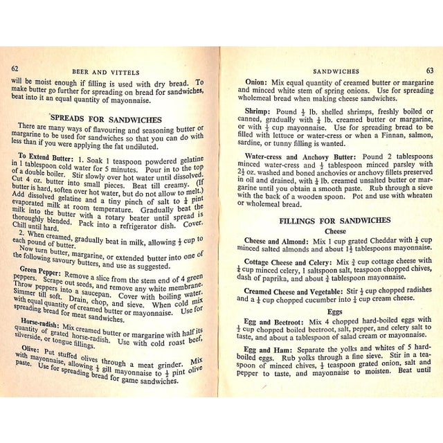 Paper "Beer and Vittels" 1955 Craig, Elizabeth For Sale - Image 7 of 12