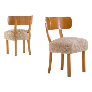 Set of Birka Chairs attributed to Nordic Company by Axel-Einar Hjorth for Nordiska Kompaniet, 1930s For Sale