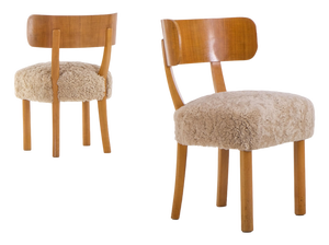 Set of Birka Chairs attributed to Nordic Company by Axel-Einar Hjorth for Nordiska Kompaniet, 1930s