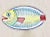 Vintage Italian Fish Serving Platter. Handmade in Italy. Colorful and fun. Perfect for entertaining this spring and summer...