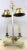 Antique Italian Brass Student Oil Lamp Converted to Electric With Adjustable Height Shades For Sale - Image 12 of 13