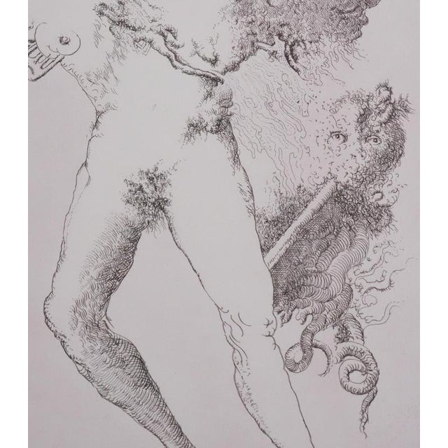 Popovic Ljuba, Nude, At Home, 1975, Engraving For Sale - Image 5 of 9