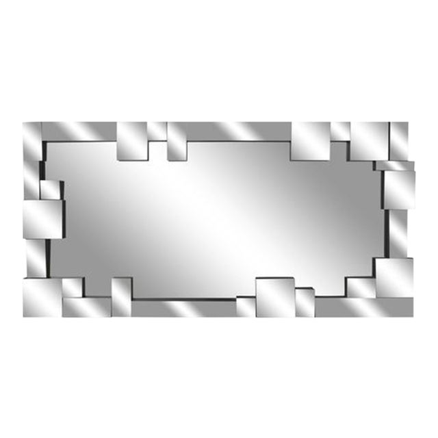 Modern Design City Scape Large Wall Mirror For Sale