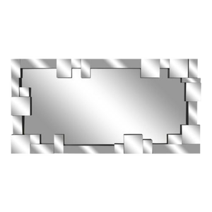 Modern Design City Scape Large Wall Mirror