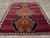 This piece features a wool pile of symmetric knots on a wool foundation. Smaller than most vintage Kars carpets, it boasts...