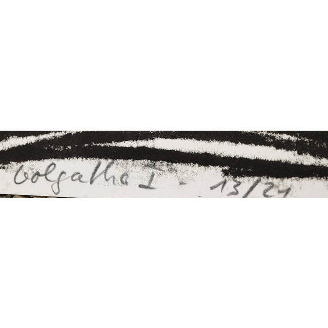 Contemporary Johannes Pfeiffer, Golgotha I, 2007, Monotype For Sale - Image 3 of 11