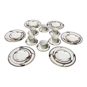 1990’s Noritake “Awareness” Place Setting Dinner Set- 30 Pieces