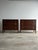 A striking pair of Norman Bel Geddes steel bachelor chests dating to the 1930s, embodying the streamlined elegance and...