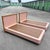 Pink Postmodern Pink Gloss Laminate and Oak Twin Size Platform Beds - A Pair For Sale - Image 8 of 11