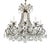 Italian Beaded Crystal 10-Light Dining Room Chandelier, 1950s For Sale - Image 15 of 15
