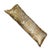 Japanese Silk Bolster Pillow, Gold Brocade, 1920s Obi For Sale In New York - Image 6 of 15
