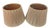 Stiffel Inverted Knife Pleated MCM Shades - A Pair For Sale - Image 16 of 18