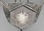 Maynadier French Art Deco Chandelier 1930s Nickeled Bronze & Frosted Glass For Sale - Image 6 of 13