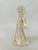 Glass Single Murano Glass Clear and Gold Infused Angel Candle Holder For Sale - Image 7 of 14