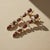 Geometric Garnet Earrings. Asymmetrical Garnet Drop Earrings. Contemporary Garnet Linear Drop Earrings in silver. Weight:...