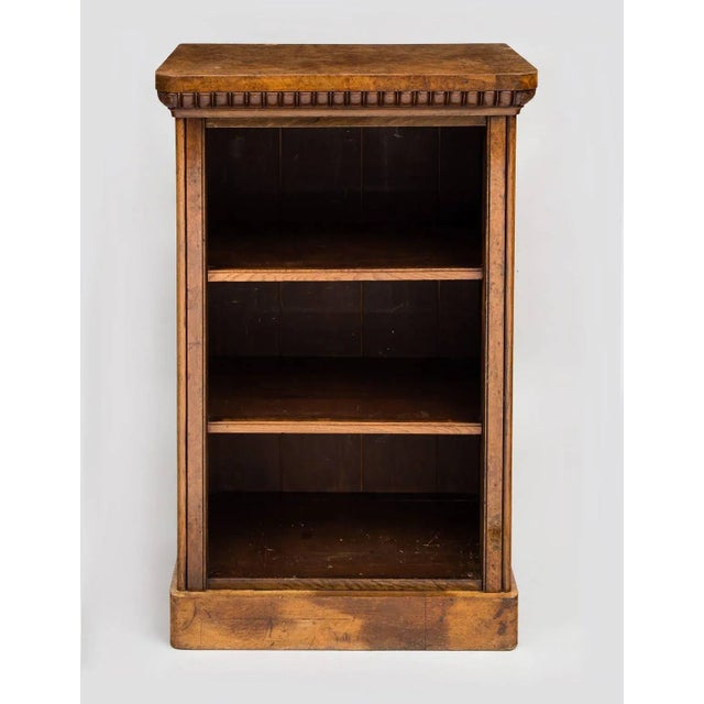 William IV William IV Pollard Oak Bookcase For Sale - Image 3 of 8
