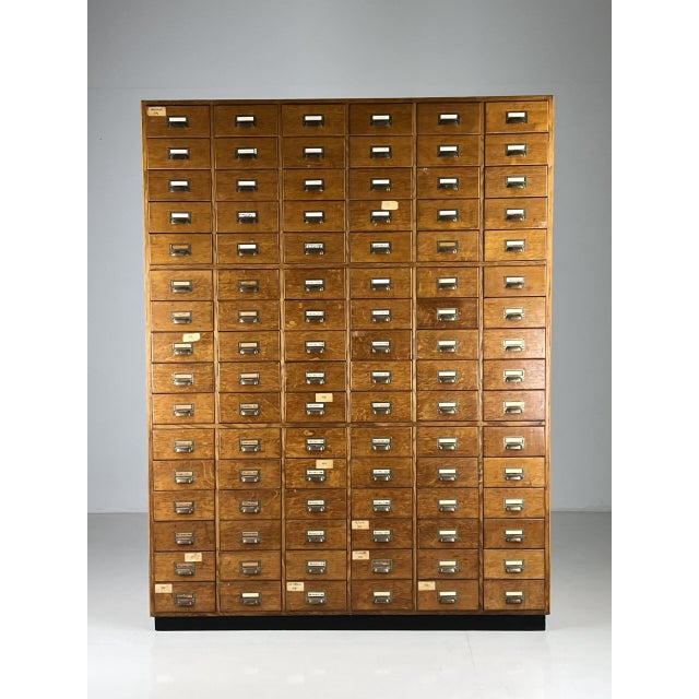 Large Vintage Pharmacy Chest of Drawers, 1960s For Sale - Image 12 of 14