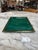 Vintage Brass & Emerald Green Lacquer Serving Tray For Sale - Image 4 of 6