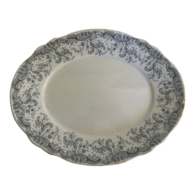 Vintage Maddock, John & Sons Seville English Serving Platter For Sale