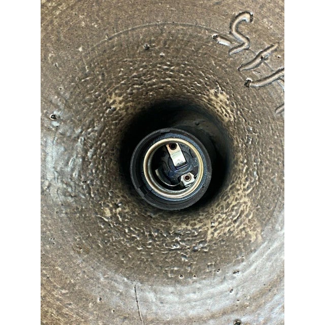 Mid-Century Ceramic Lamp Light Danish Design Space Age 60s Item: ceiling lamp Manufacturer: Condition: good Era: around...