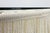 Cream Monumental White Dining Table with Glass Top and Macramé, 1990s For Sale - Image 8 of 13