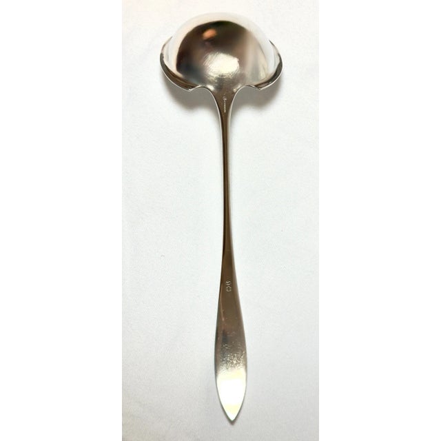 Antique Towle Lafayette Sterling Silver Fish/ Soup Serving Ladle, Circa 1910 For Sale - Image 15 of 18