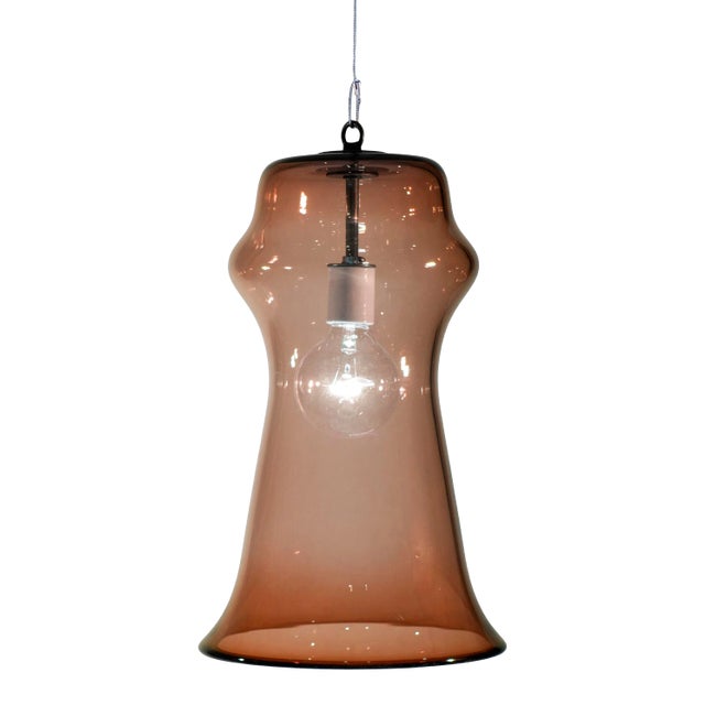 Orpheus Pendant Light from the Versuvius Collection in Tea For Sale