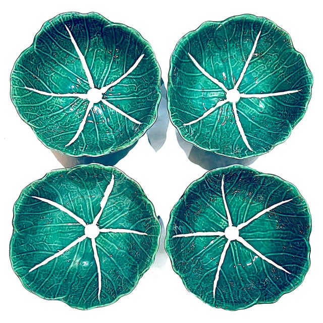 Vintage Cabbage Ware Dinnerware - Service for Four - Twelve Pieces For Sale - Image 9 of 11