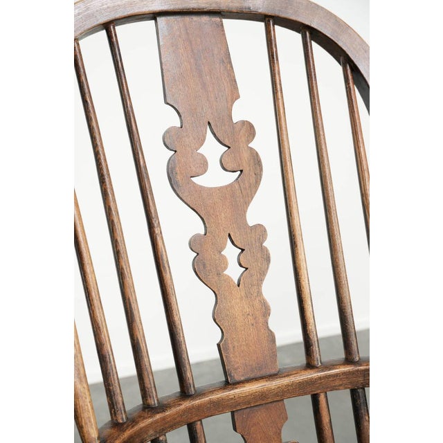 Antique English Spindle Chair, 1800s For Sale - Image 13 of 15
