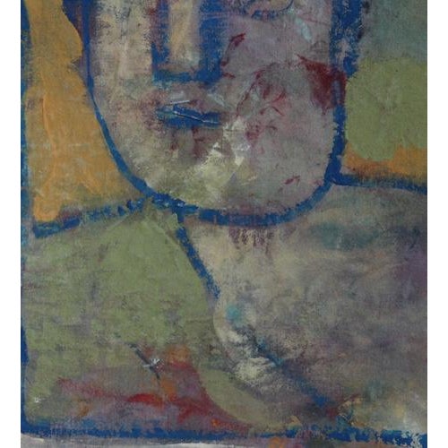 Hidden Portraits XIII, 1980s-1990s, Acrylic on Canvas For Sale - Image 10 of 12