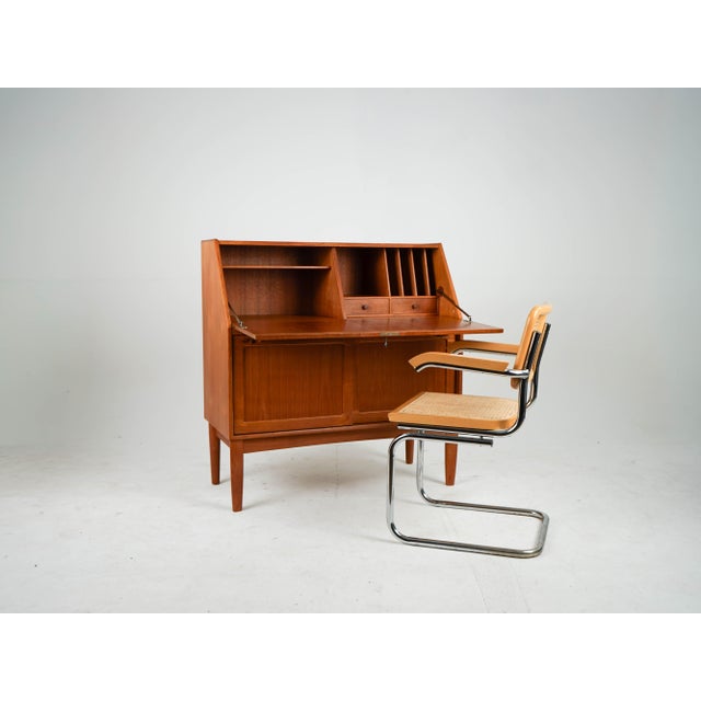 Mid-Century Teak Secretary by H.W. Klein for Bramin, 1960s For Sale - Image 13 of 13