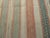 Early 20th Century Antique American Rag Rug, Handwoven Stripe Pattern, Pale Blue & Ivory, 6x7 For Sale - Image 5 of 9