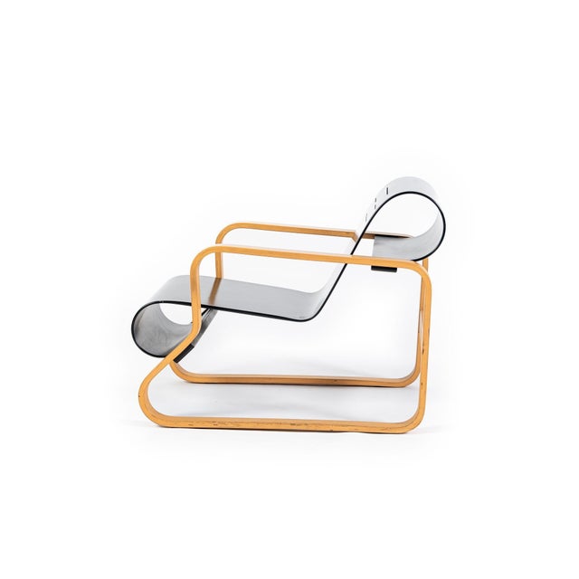 Artek Vintage Paimio #41 Plywood Armchair by Alvar Aalto for Artek For Sale - Image 4 of 14