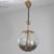 La Murrina pendant lamp, produced by La Murrina in the 1970s/1980s. The structure is made of glass and metal with...
