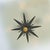 Metal French Bronze + Frosted Glass Flush Mount by Sabino for Dominique, 1950s For Sale - Image 7 of 10